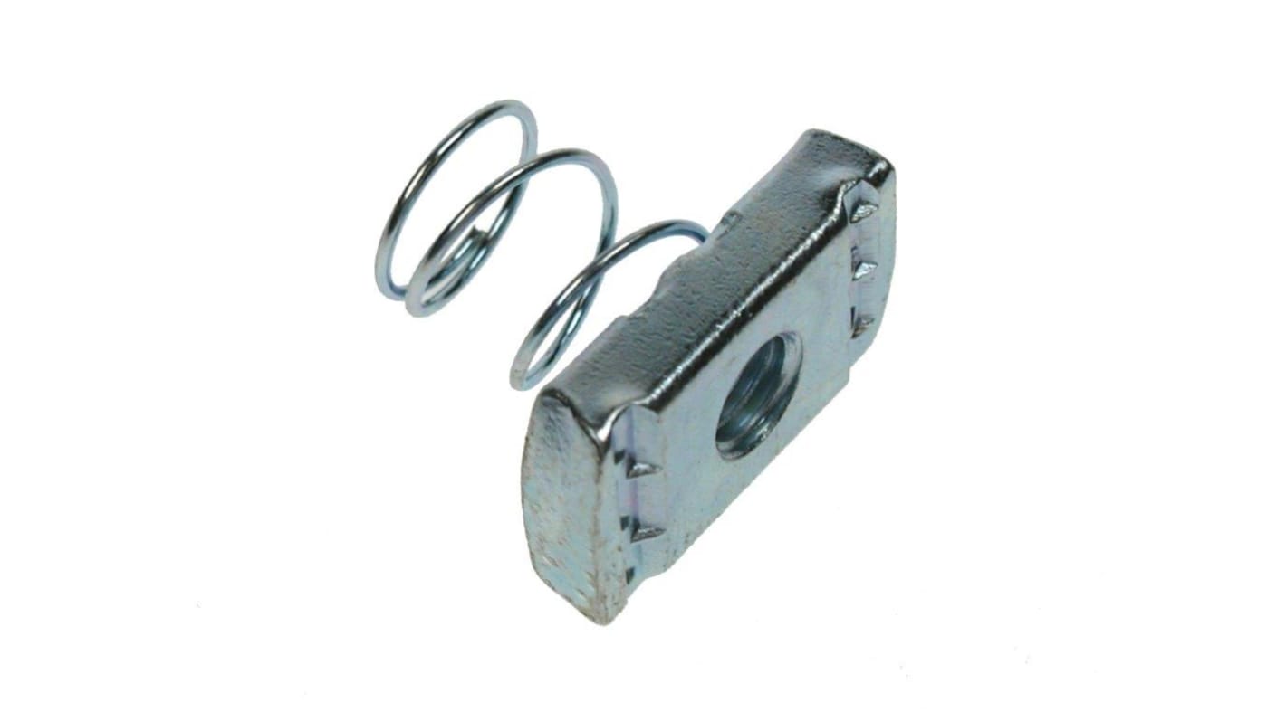 RS PRO Channel Nut, M8, Nut Base Dimensions 6 x 19mm RS