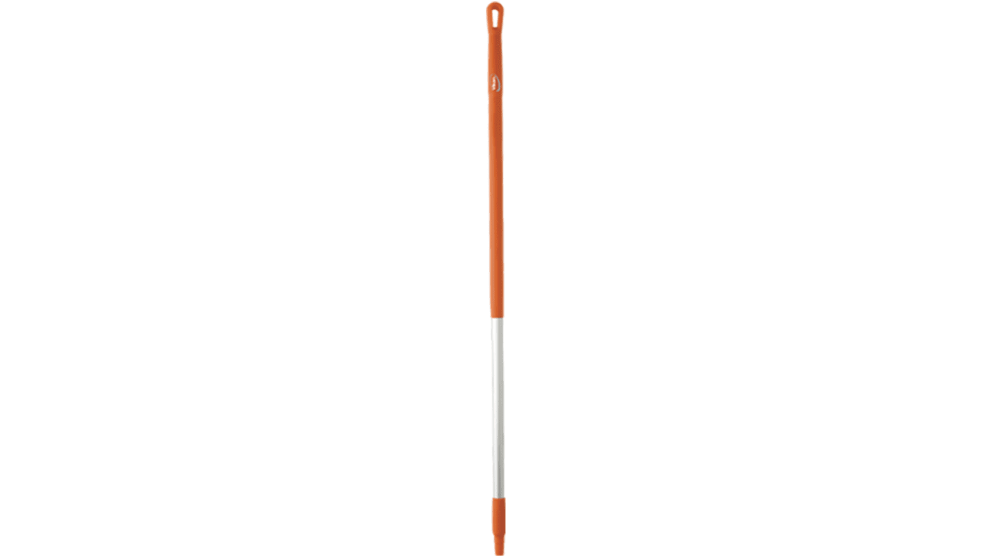 29357 Vikan Orange Broom Handle, 1.31m, for use with Vikran Brooms