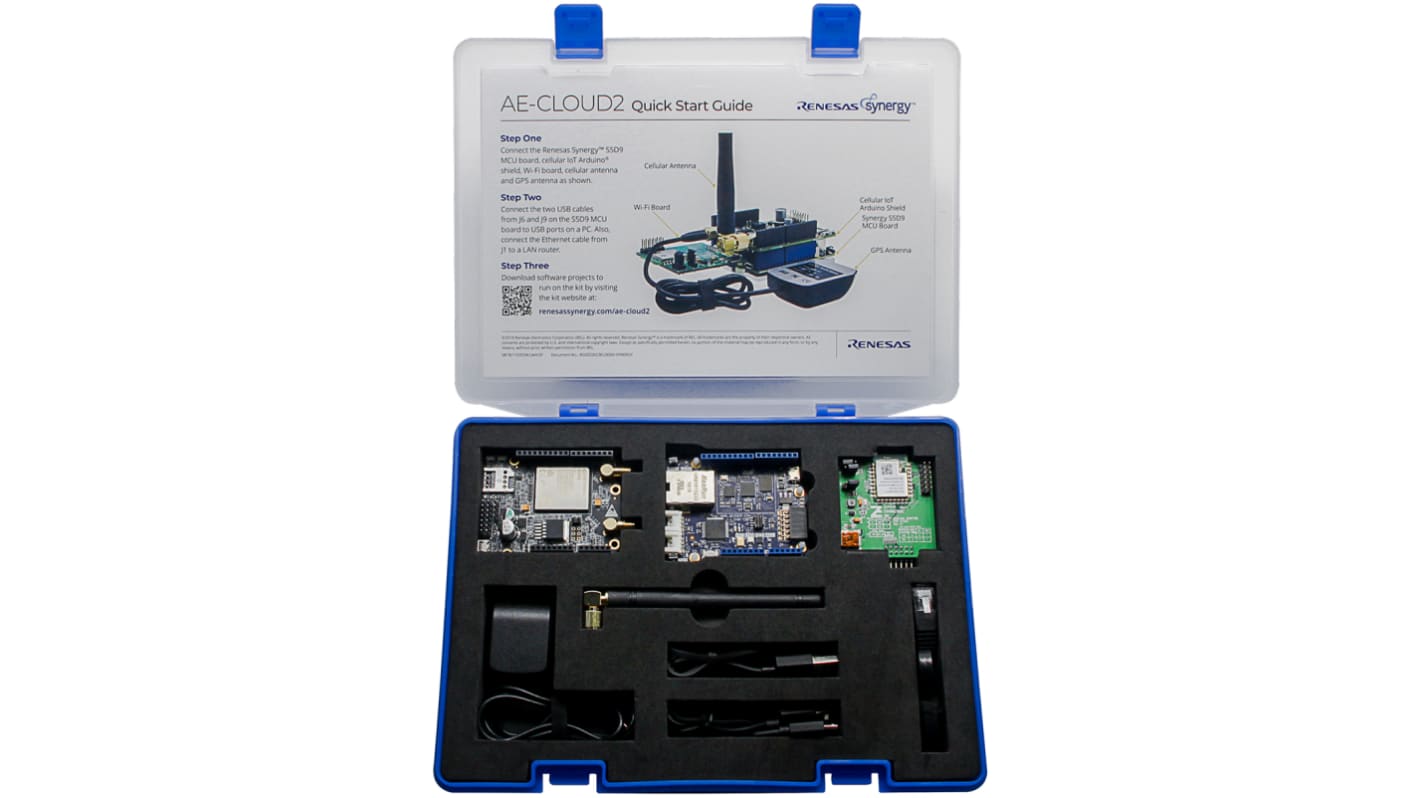 Kit de développement Synergy AE-CLOUD2 4G/LTE IoT Cellular Renesas Electronics