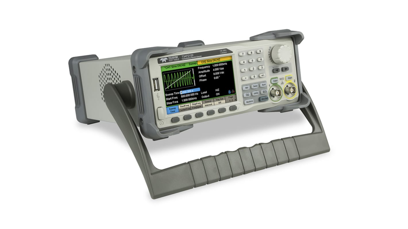 Teledyne LeCroy Hullámforma generátor, 1 μHz, USB, LCD – érintőképernyő 260.3 x 107.2 x 295.7mm