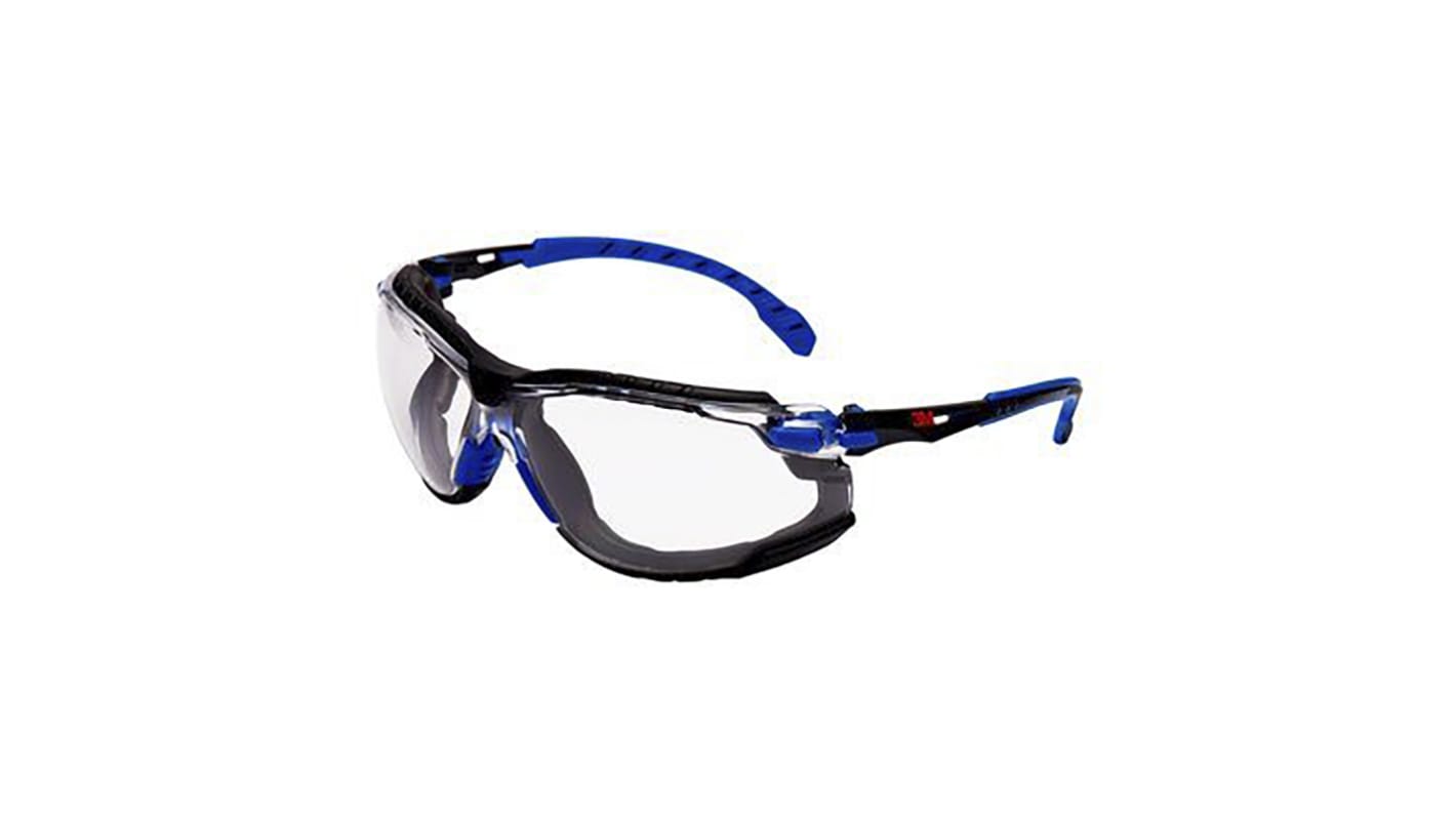 Gafas de seguridad 3M Solus™ 1000, color de lente , lentes transparentes, protección UV, antirrayaduras, antivaho