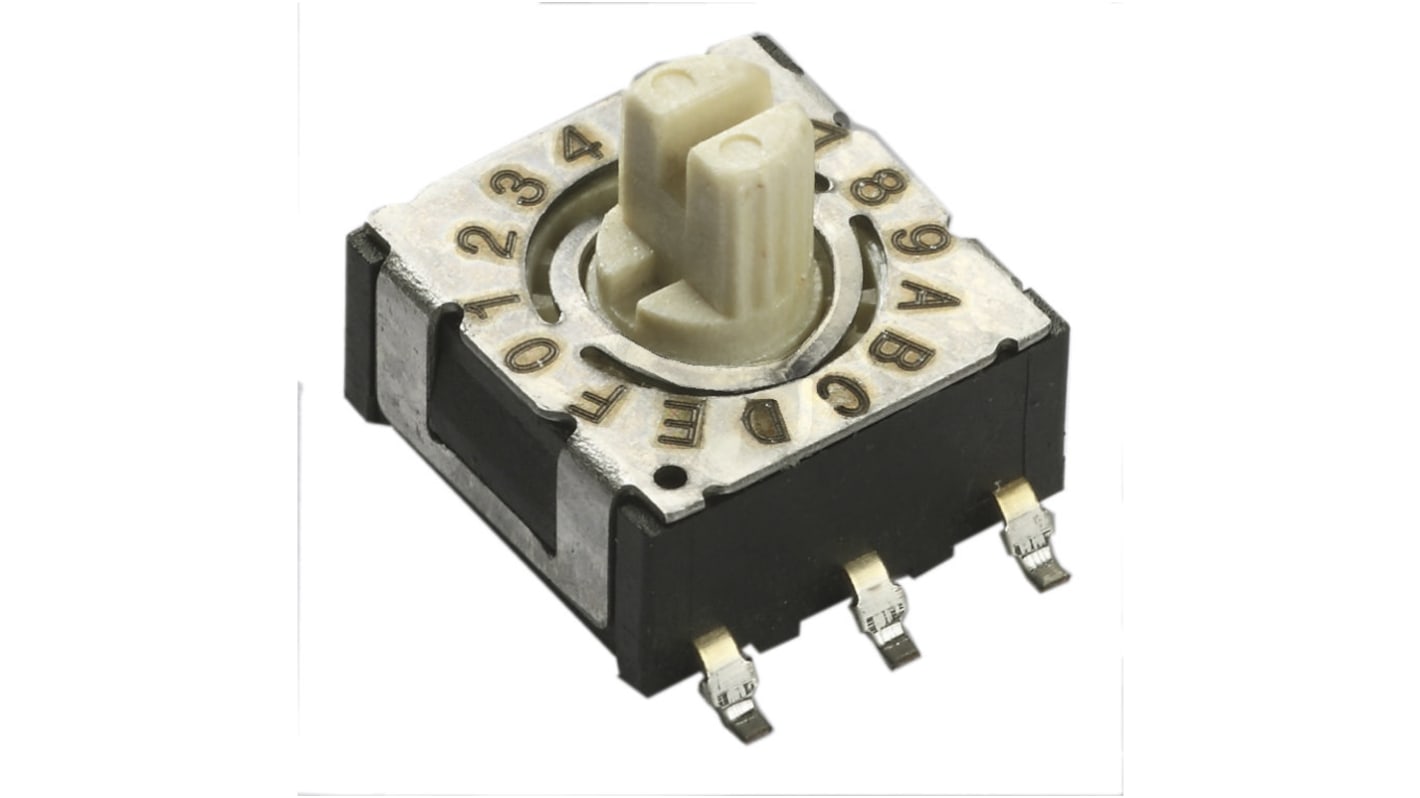 CTS 10 Way Through Hole DIP Switch, Rotary Actuator