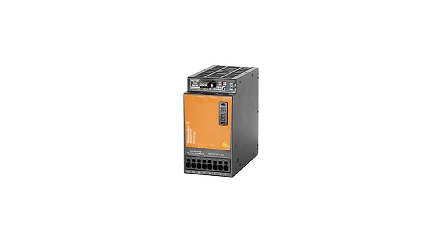 Weidmüller Pro Top Switched Mode DIN Rail Power Supply, 100 → 277 V ac / 120 → 340V dc ac, dc Input, 48V