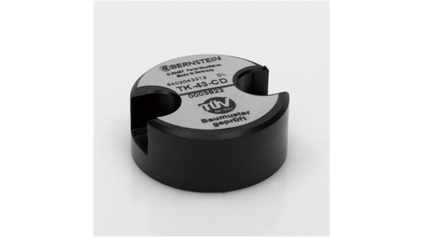 Interruptor de seguridad Bernstein AG TK-43-CD para uso con Interruptores magnéticos SPDT PA6.6 35 Dia. x 15mm