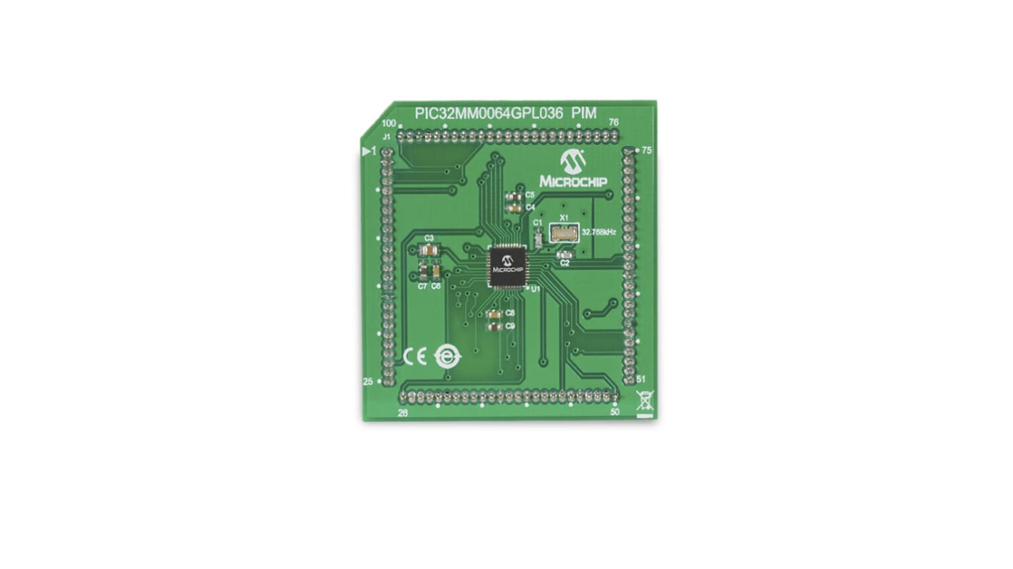 Placa de expansión PIC32MM0064GPL036 GP PIM de Microchip