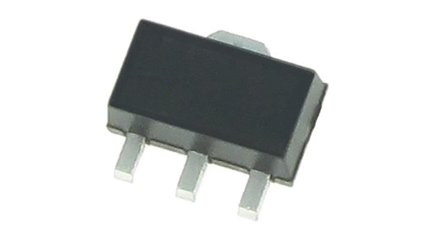 Microchip Pチャンネル MOSFET500 V 160 mA 表面実装 パッケージSOT-89 3 ピン