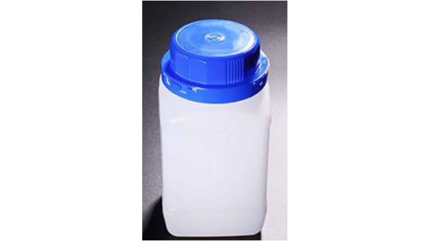 RS PRO 500ml HDPE Wide Neck Storage Bottle