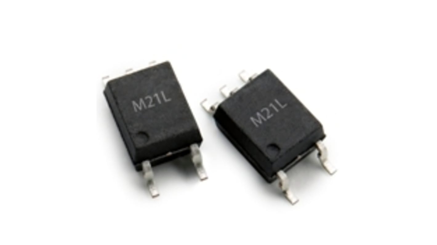 Broadcom, ACPL-M21L-500E DC Input CMOS Output Optocoupler, Surface Mount, 5-Pin SO