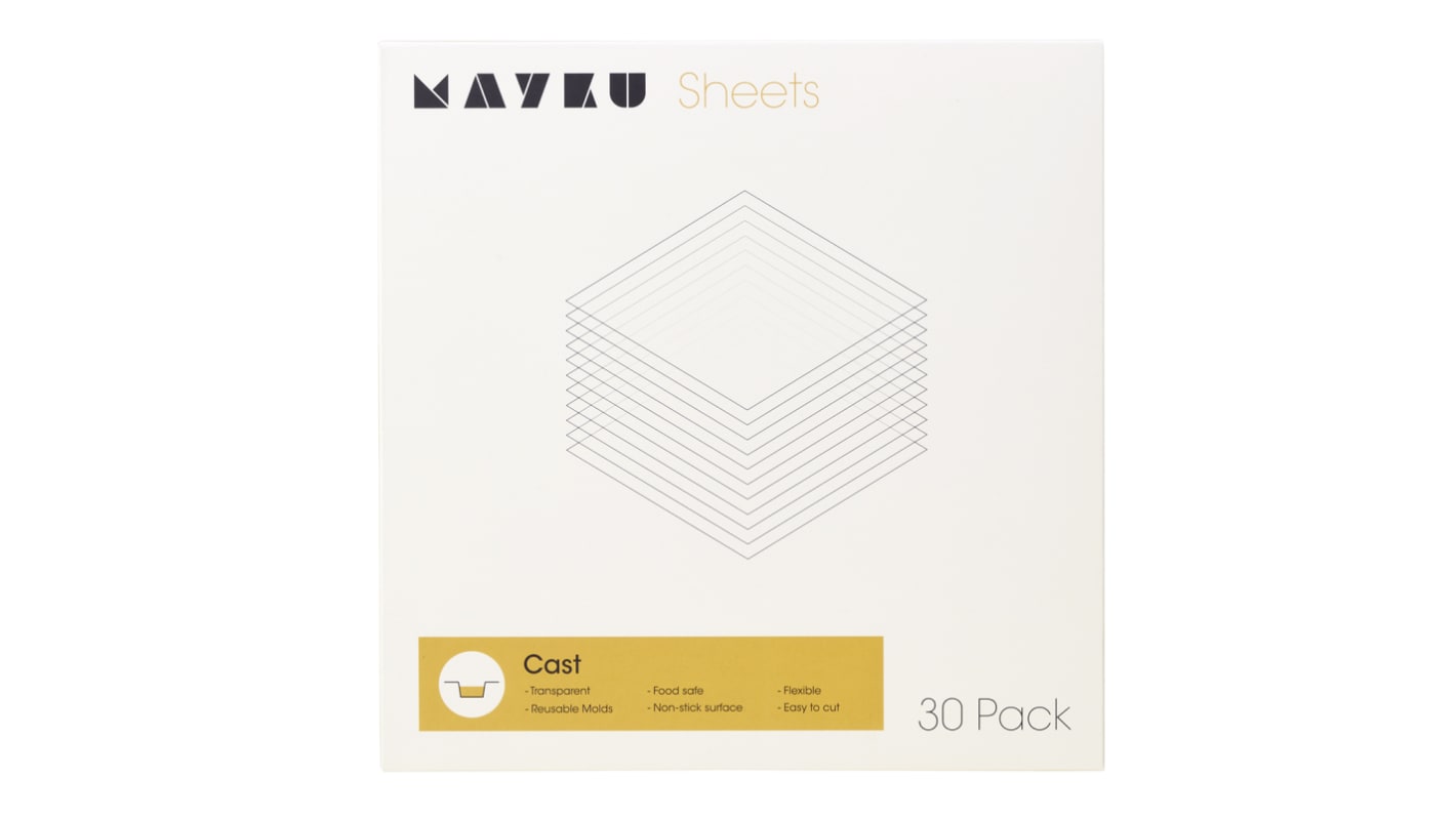 Feuilles Mayku, formage 200 x 200mm, 1.1kg