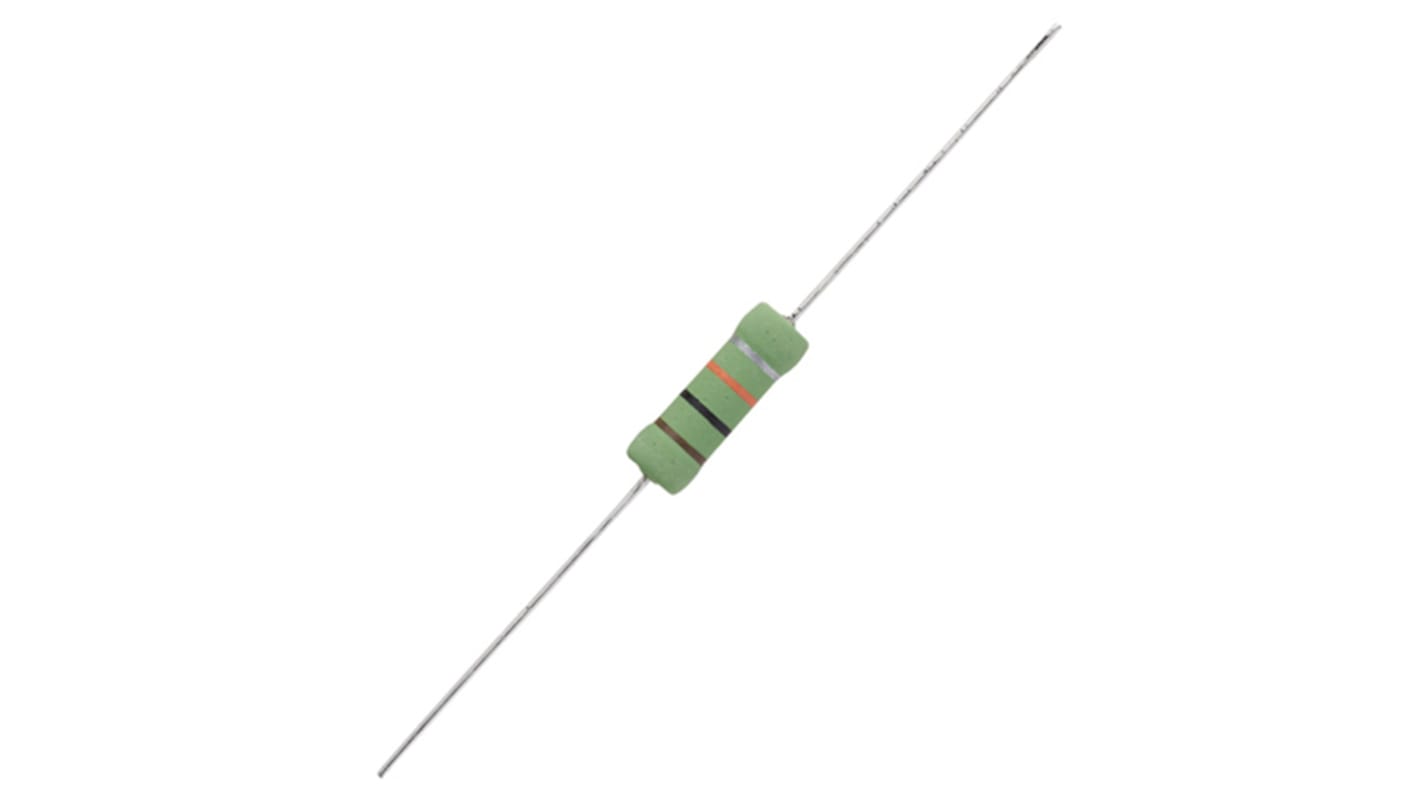 KOA 1kΩ Ceramic Resistor 2W ±10% PCF2C102K