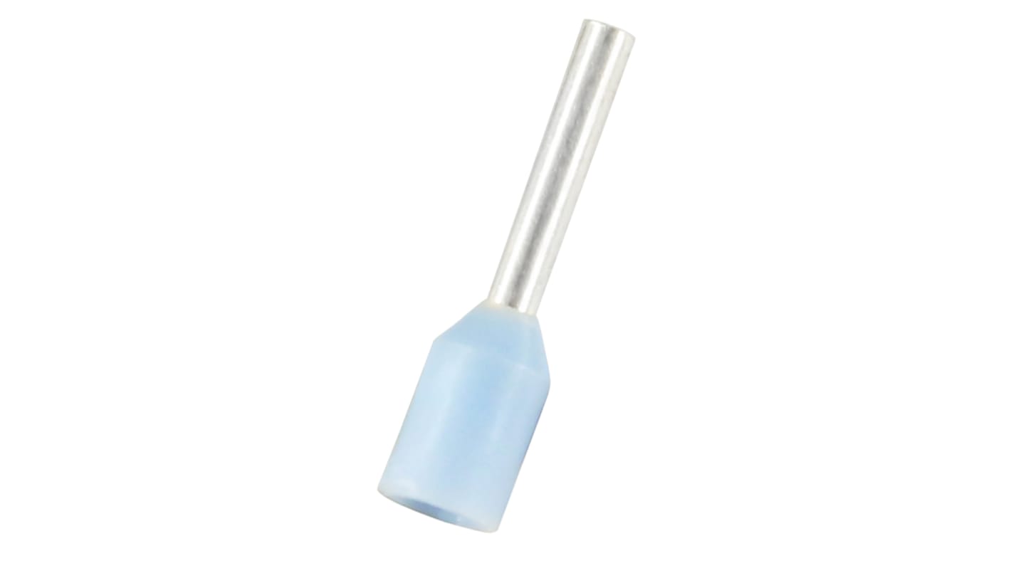 Embout à sertir RS PRO, 0.25mm², Bleu clair, longueur 6mm