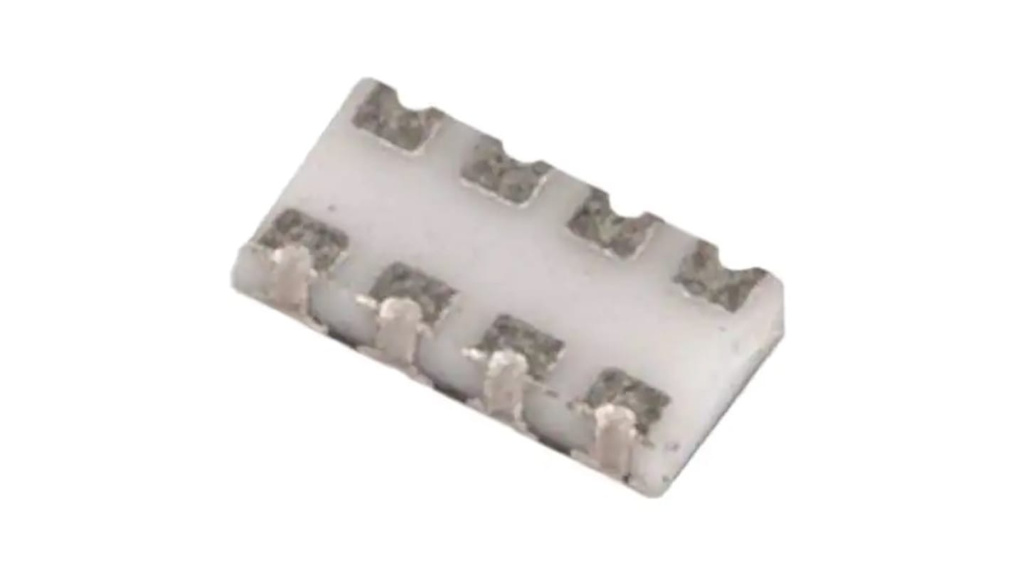 CTS, S4X 47Ω ±5% Isolated Resistor Array, 2 Resistors, 0.063W total, 0402 (1005M), Convex