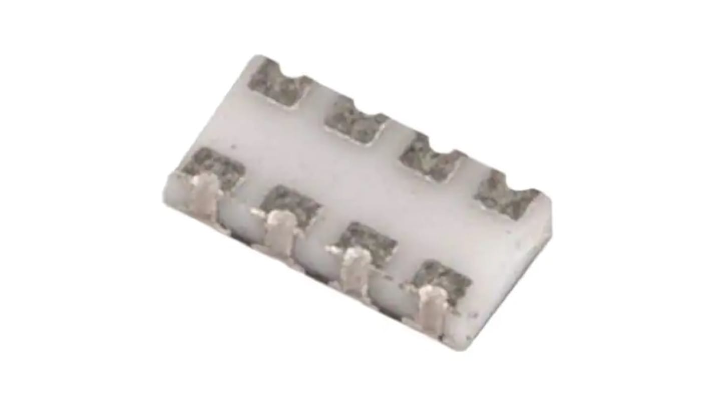 CTS, S4X 39Ω ±5% Isolated Resistor Array, 4 Resistors, 0.031W total, 0402 (1005M), Convex