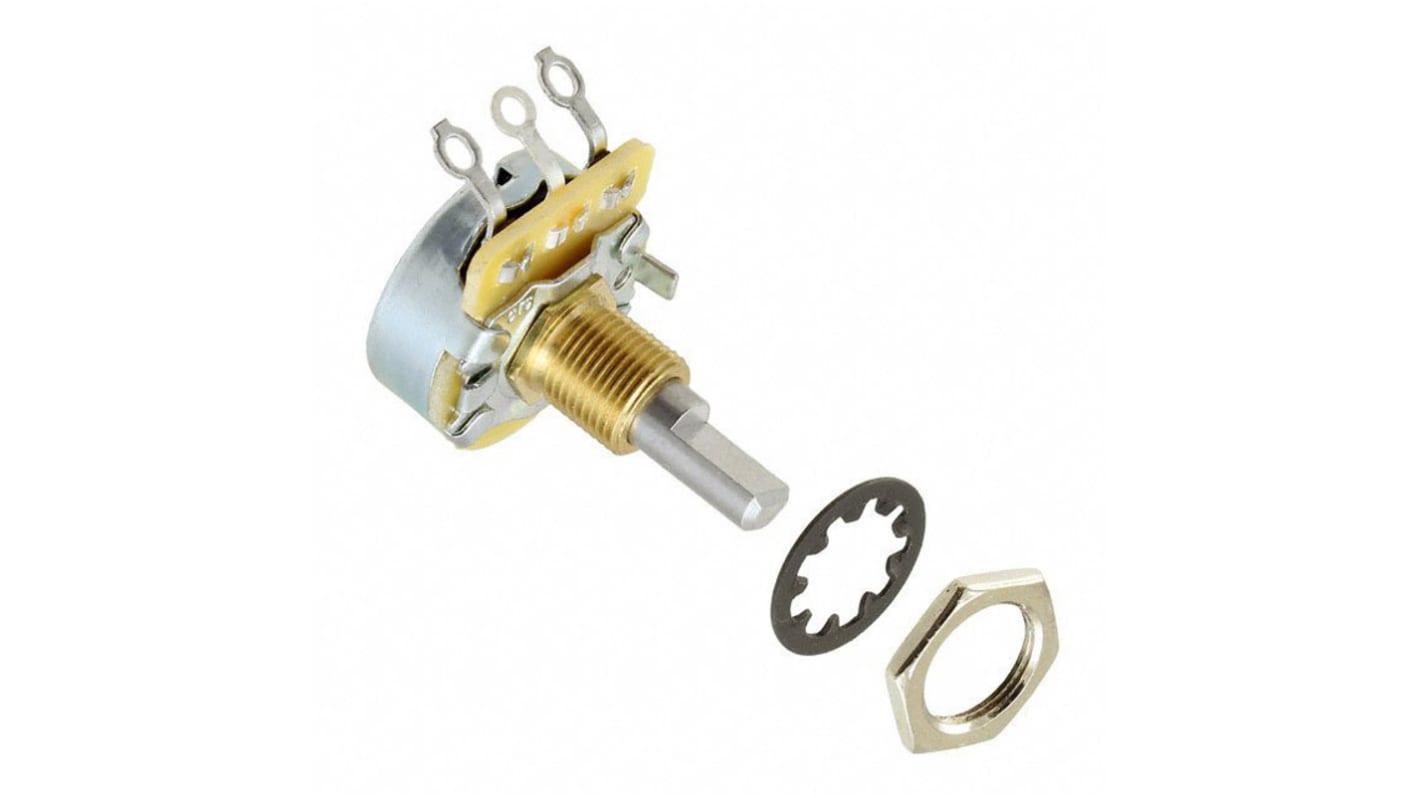 CTS 10kΩ Linear Potentiometer Bushing Mount, 450T328F103A1A1 RS