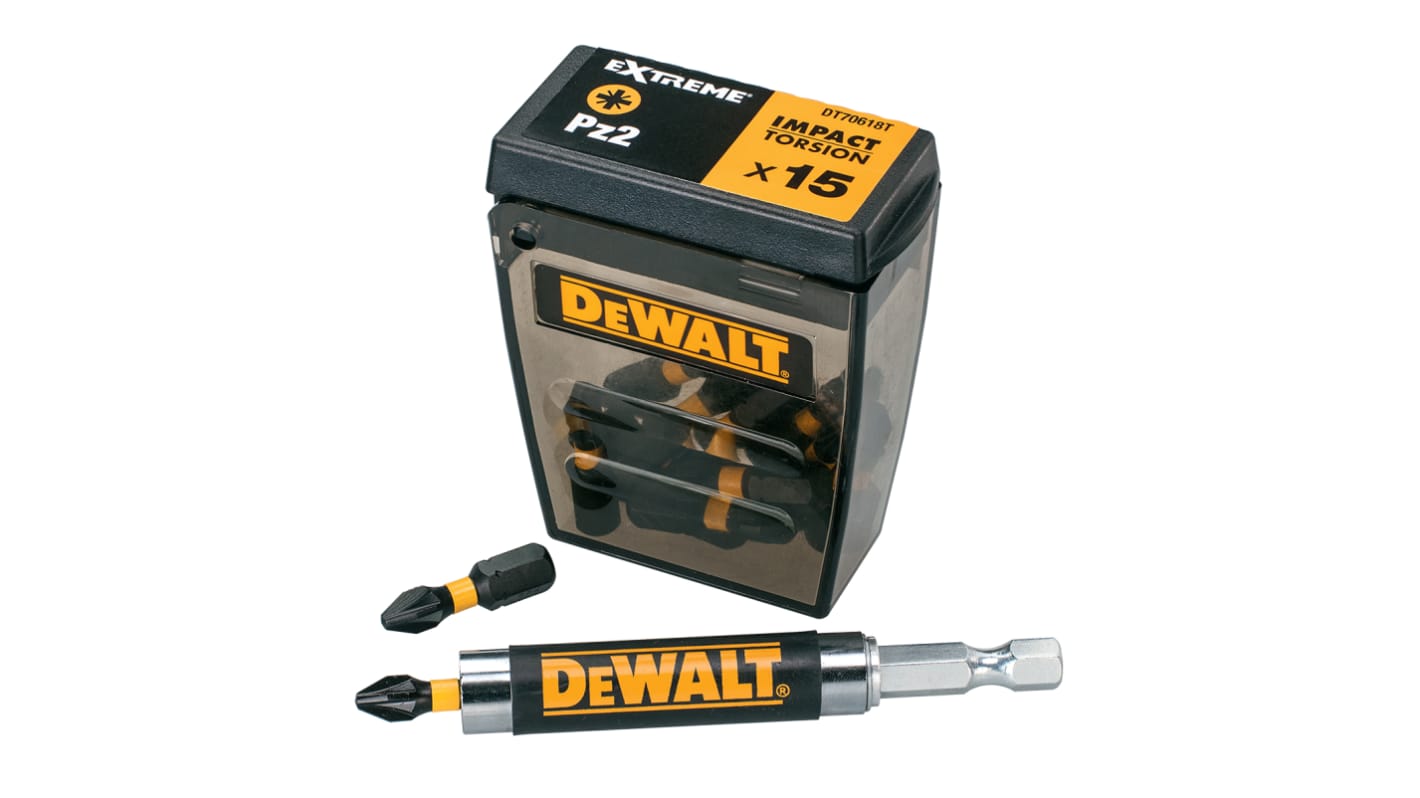 DeWALT Pozidriv Screwdriver Bit, PZ2 Tip