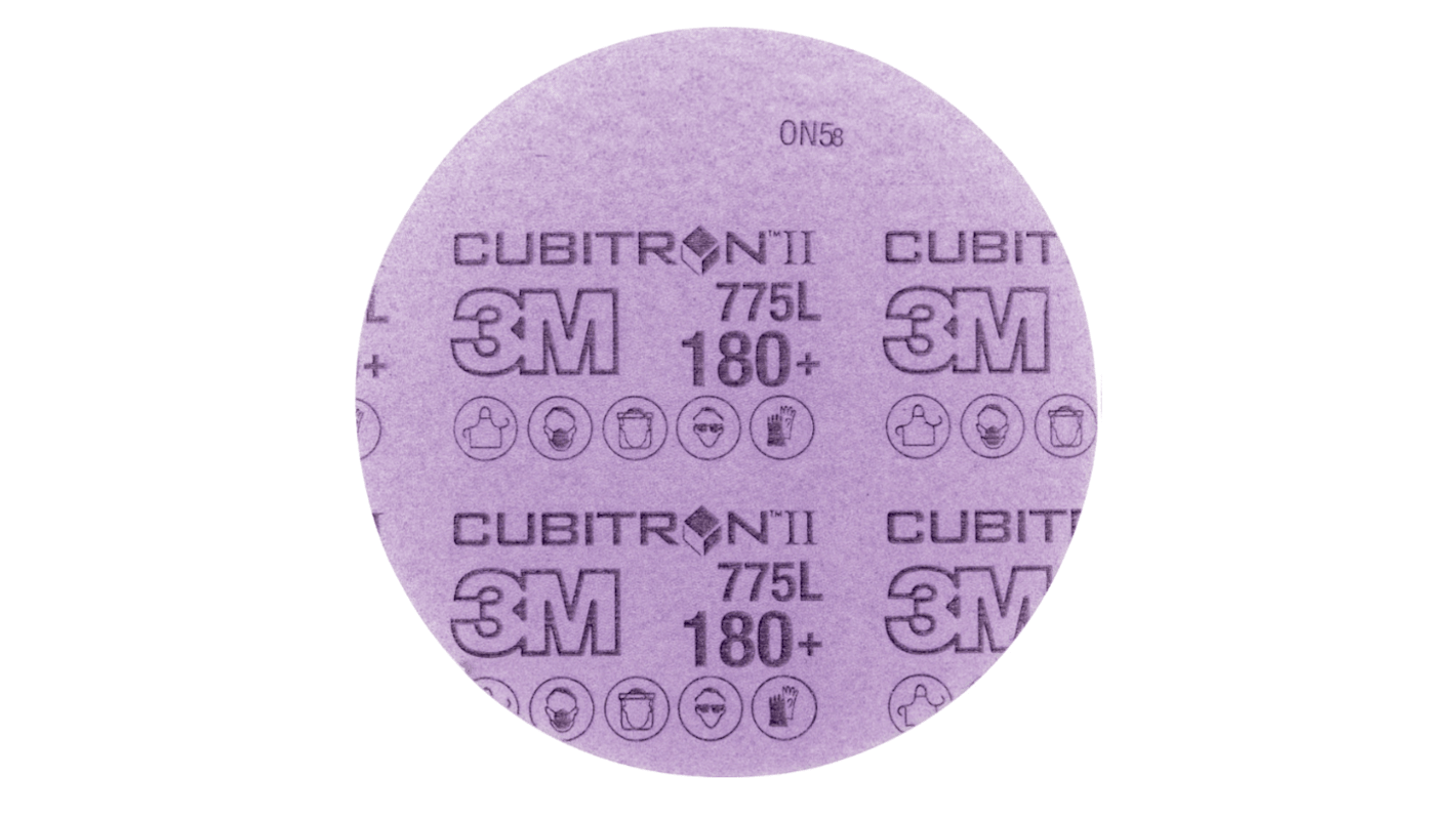 Disque abrasif 3M 775L Cubitron™ II, P180, Ø 150mm, par 50