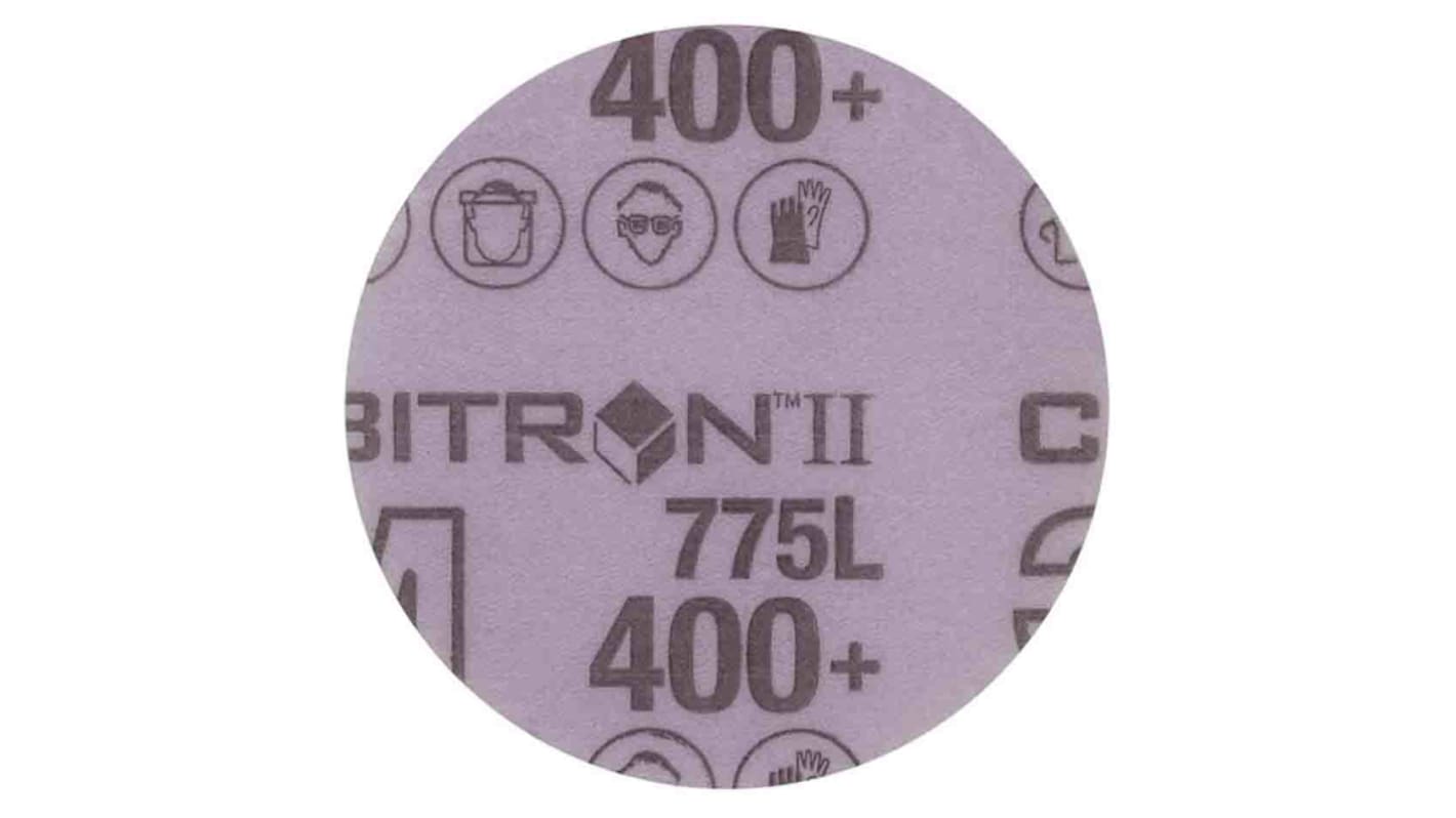 Disque abrasif 3M 775L Cubitron™ II, P400, Ø 150mm, par 50