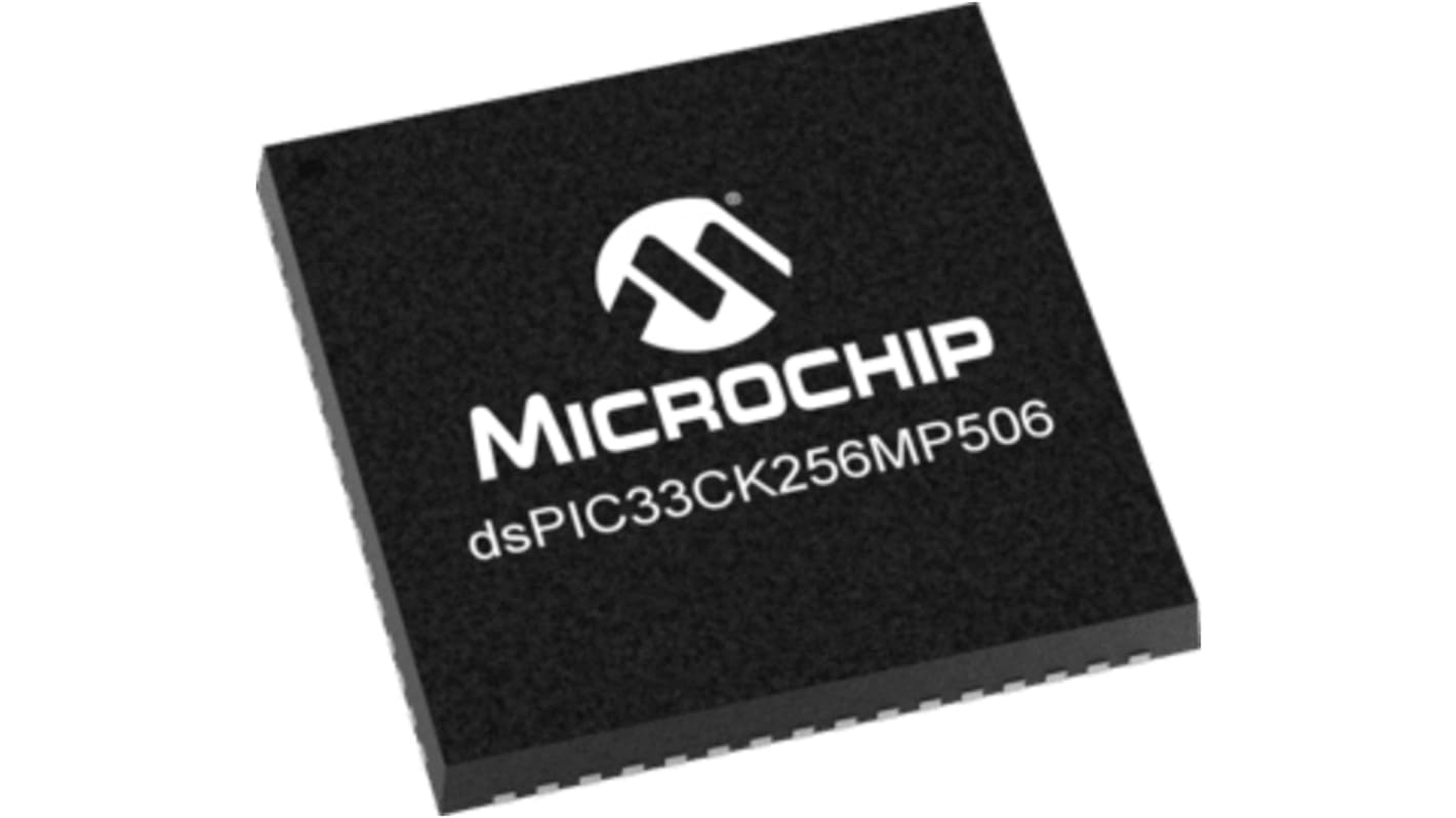 MicrochipAEC-Q100 Mikroprozessor SMD dsPIC 16bit 100MHz QFN 64-Pin