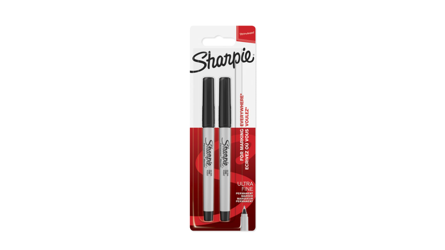 1985878 Sharpie Ultra Fine Tip Black Marker Pen RS