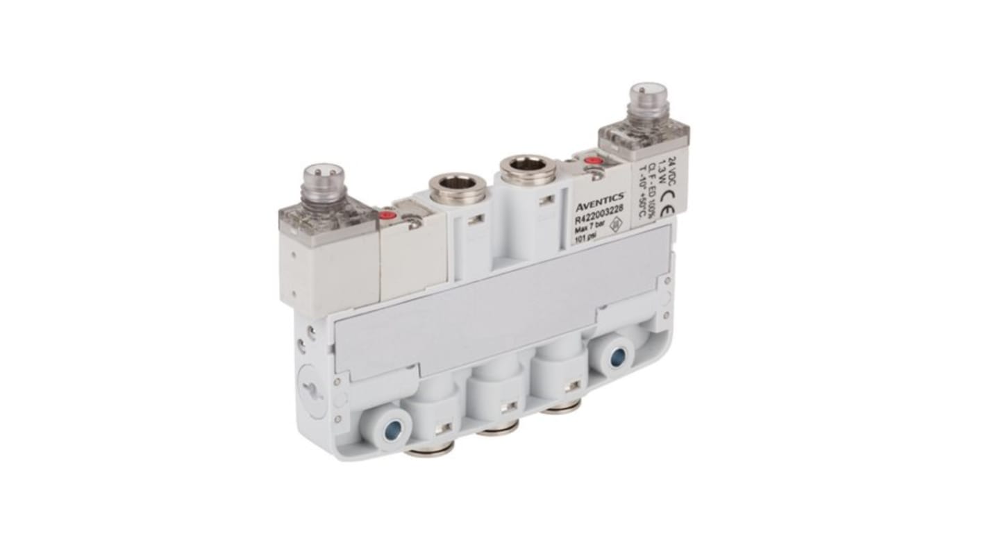 Pneumatický solenoidový/řídicí regulační ventil, řada: LS04 Electro-Pneumatic Elektropneumatický, max. průtok: 180L/min