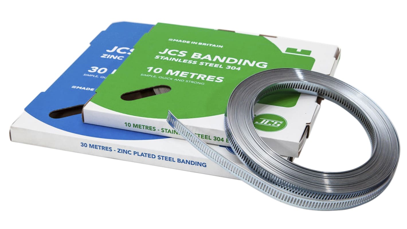 JCS 1 Piece Stainless Steel Hose Clip Banding