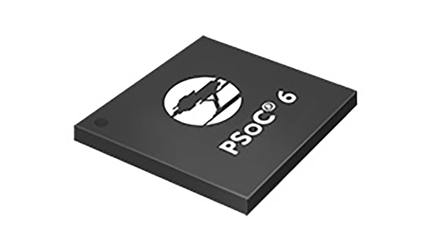 Cypress Semiconductor CY8C6347BZI-BLD43, 32bit ARM Cortex M4F Microcontroller, PSoC, 150MHz, 1.024 MB Flash, 116-Pin BGA