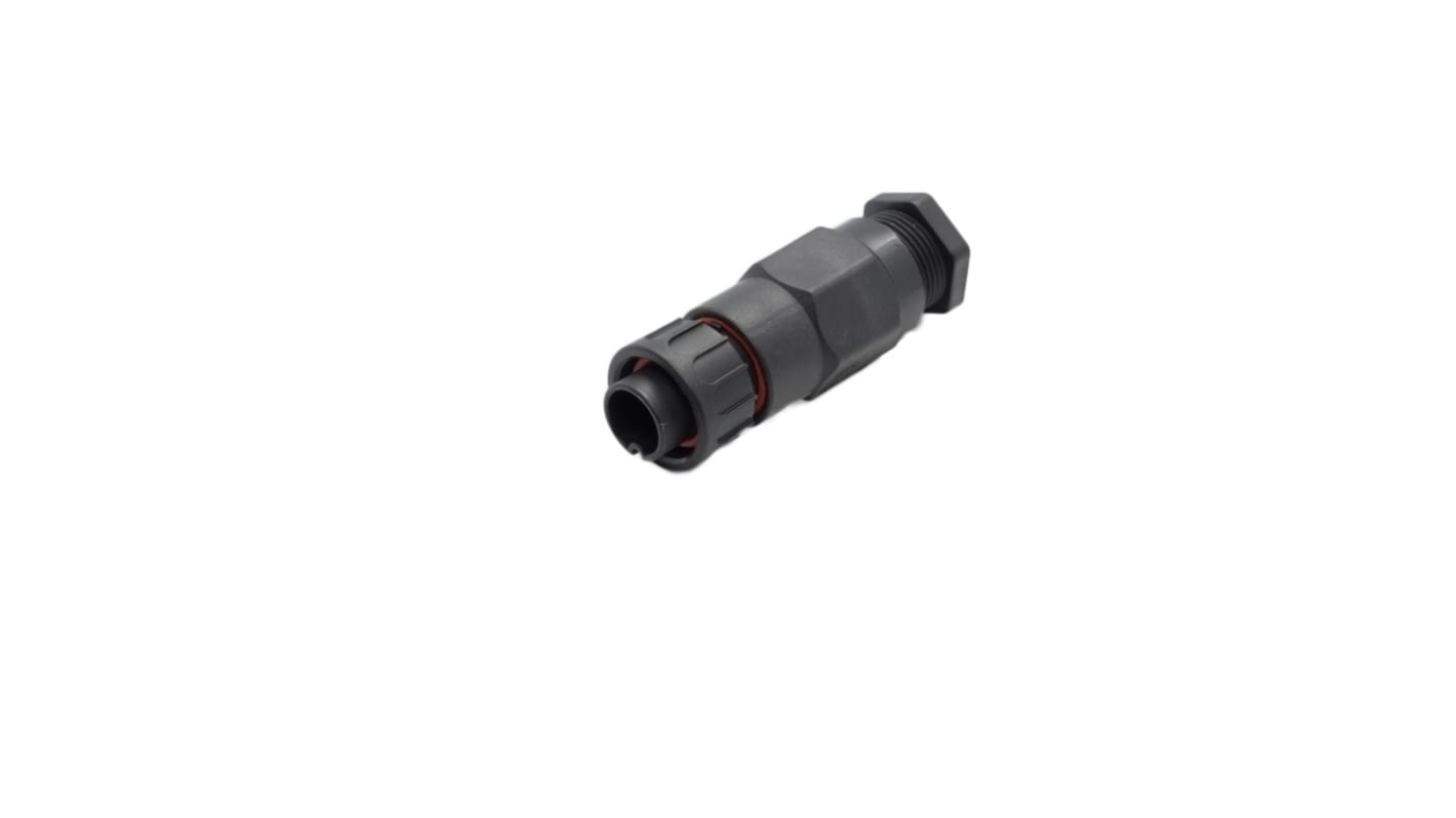 Conector circular RS PRO macho de 6 vías macho, montaje aéreo, IP67