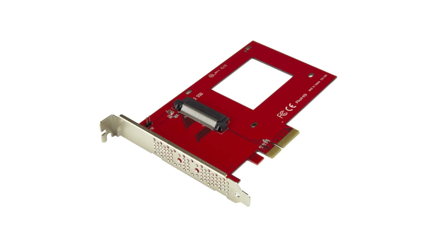 ハードドライブアダプタ StarTech.com 1 U.2-PCIeアダプタ 2.5 インチ