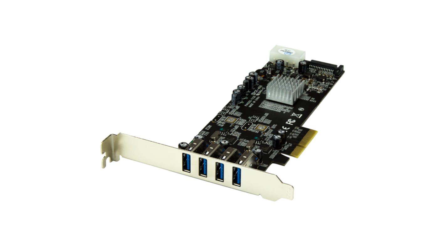 4 Port PCI Express (PCIe) SuperSpeed USB