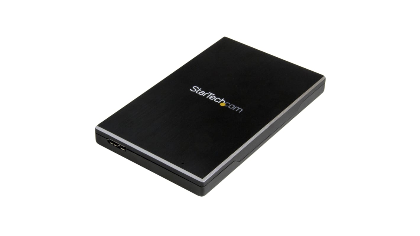 Case per hard disk SATA StarTech.com, USB 3.1, Alluminio, 123 x 12 x 75mm