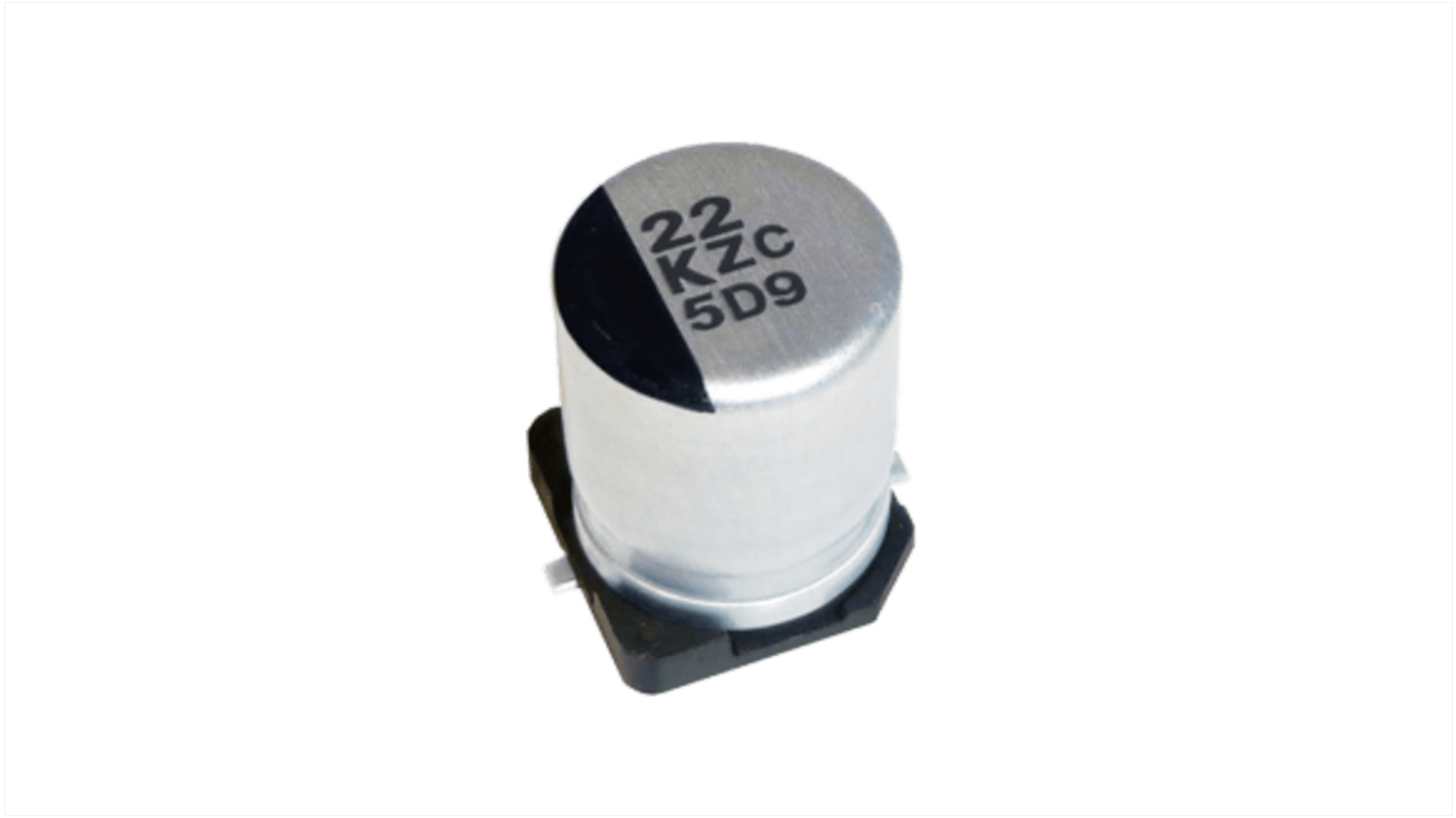 Panasonic 68μF Surface Mount Polymer Capacitor, 50V dc