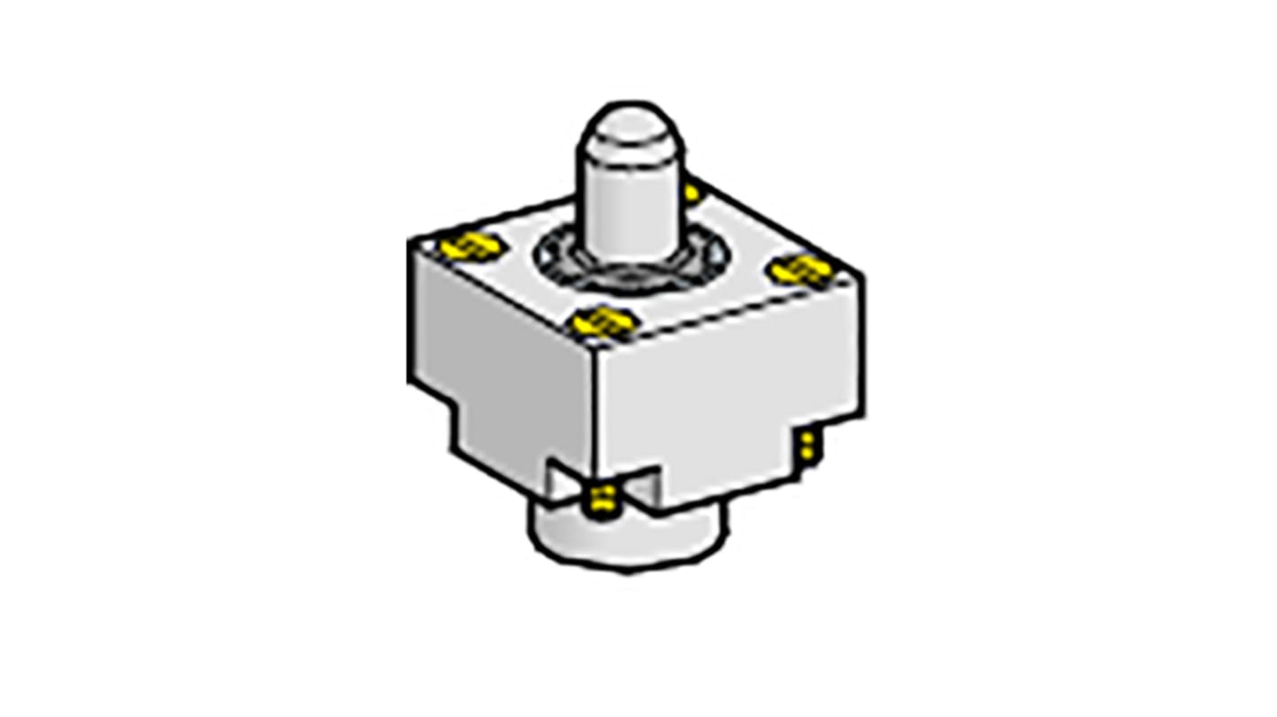 Cabezal del interruptor de final de carrera Telemecanique Sensors serie OsiSense XC ZCKE66, para uso con XCKJ