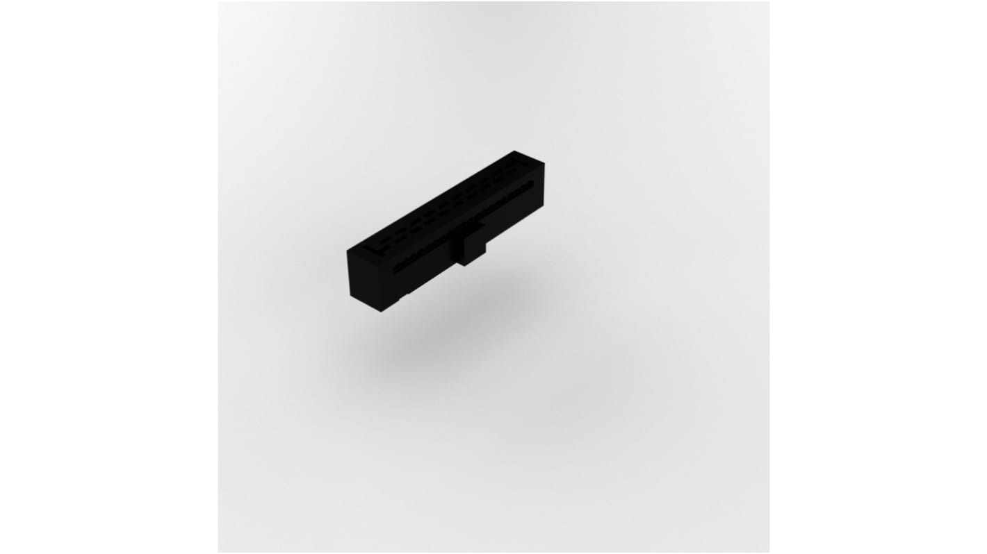 Conector IDC hembra Samtec TCSD, paso 2mm, con. A: Hembra, con. B: Hembra