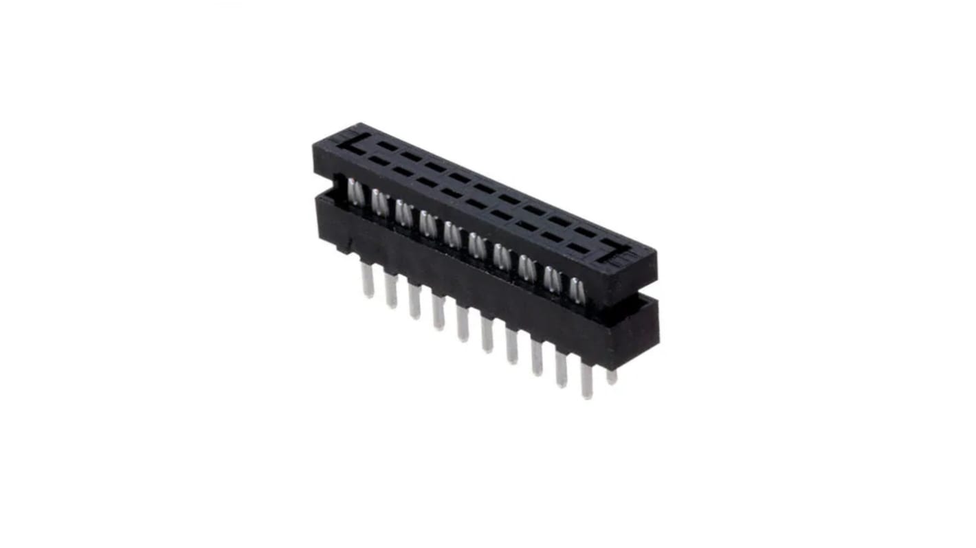 Conector IDC macho Samtec de 8 vías, paso 2.0mm, 1 fila