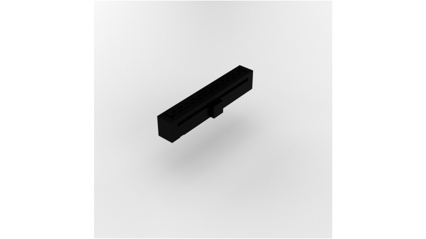 Conector IDC hembra Samtec TCSD, paso 2mm, con. A: Hembra, con. B: Hembra