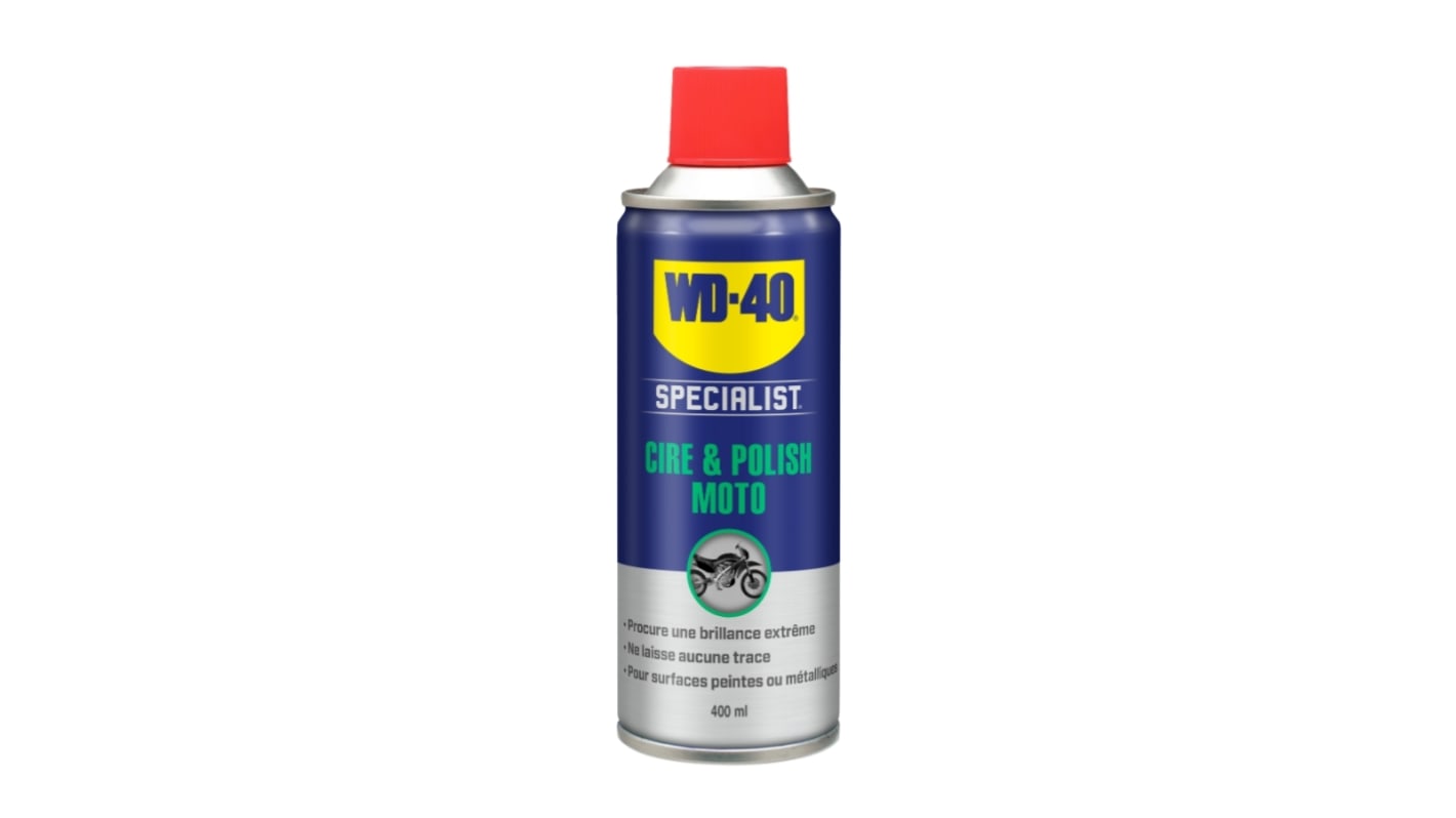 Nettoyant WD-40 SPECIALIST MOTORBIKE, Aérosol 400 ml, Polissage