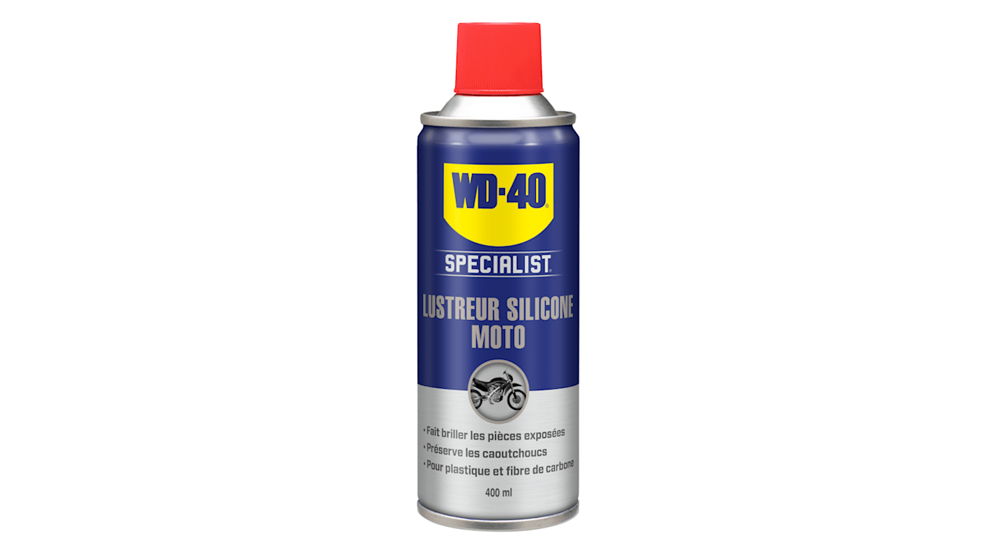 Lustreur Silicone WD-40 SPECIALIST Moto, Aérosol 400 ml, Polissage