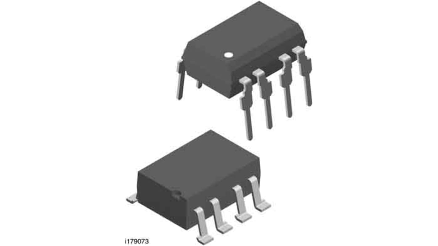 Fotoaccoppiatore Vishay, Montaggio con foro passante, uscita Fototransistor 20%, 8 Pin