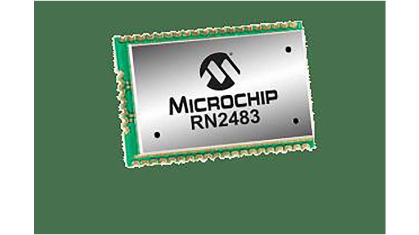Module LoRa Microchip, UART, sensibilité -146dBm, puissance max. 14.1dBm