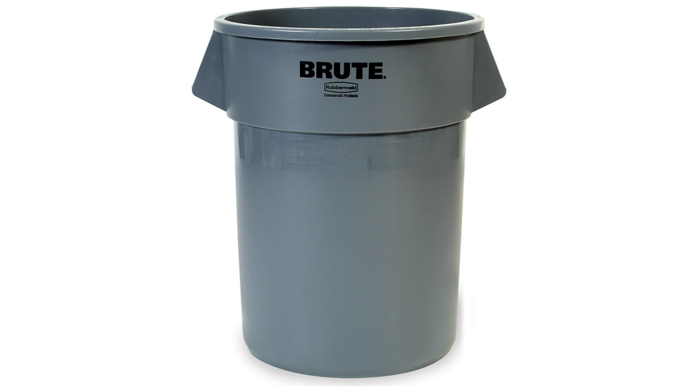 Rubbermaid Commercial Products 75L Grey Polyethylene Waste Bin