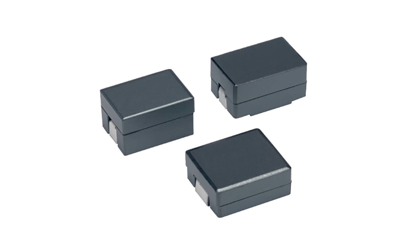 Inductor de montaje en superficie bobinado KEMET, 180 nH, ±10%, núcleo de Ferrita, apantallado SMD, 79A Idc, Serie TPI