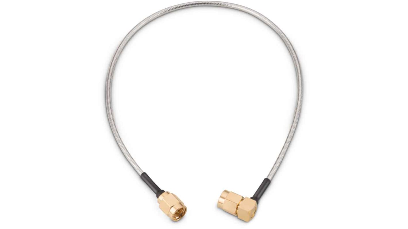 Wurth Elektronik Male SMA to Male SMA Coaxial Cable, 152.4mm, Terminated