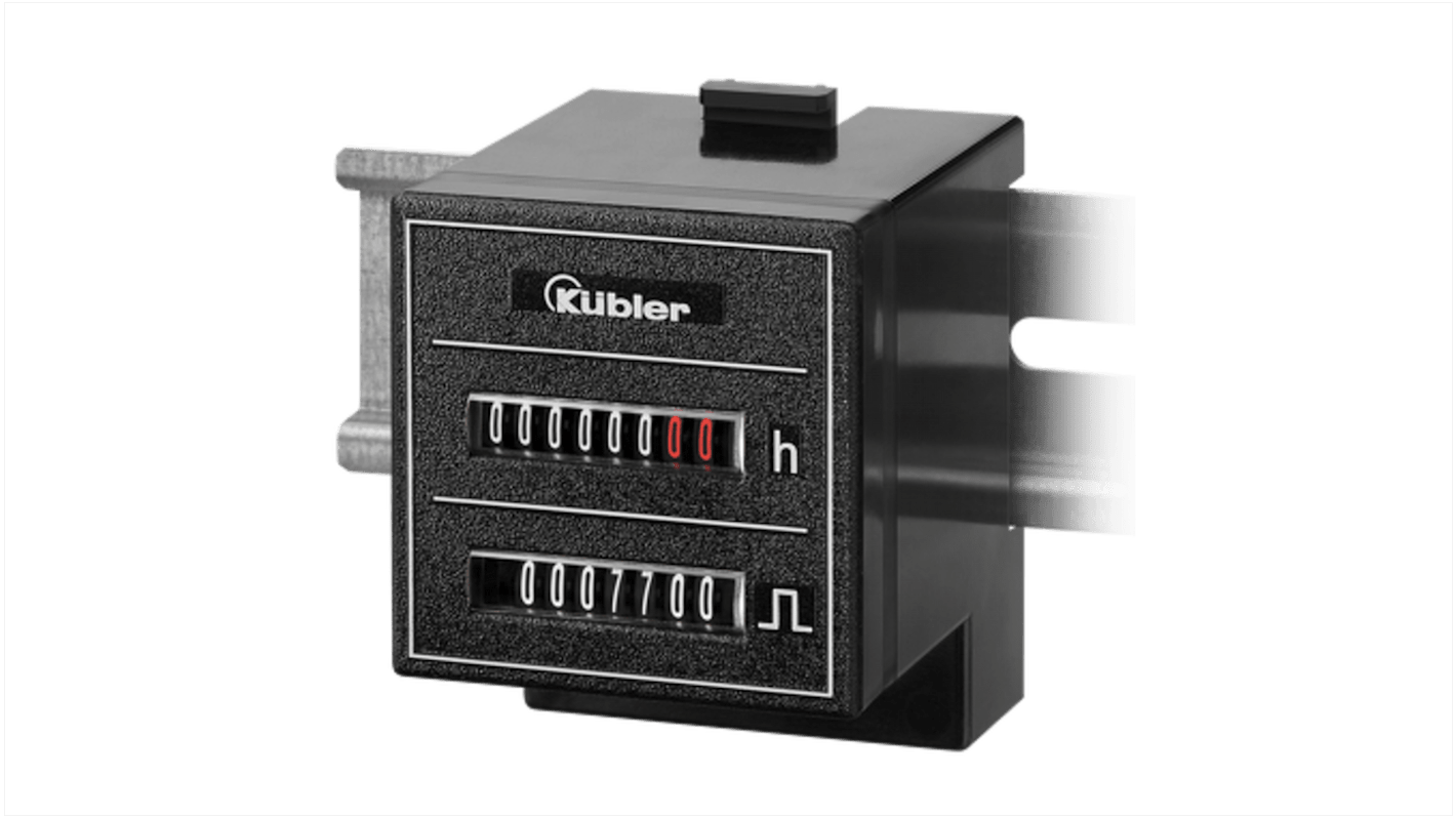 Contatore elettromeccanico Kübler, display Digitale 7, 8 cifre, 10 → 30 V c.c.