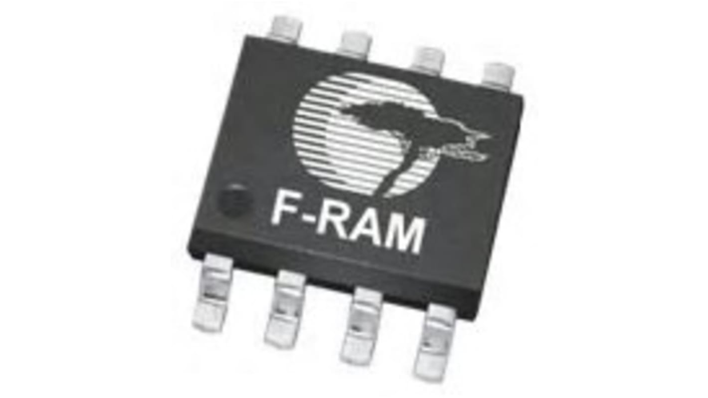 FRAM memória CY15B102Q-SXE, SPI 2Mbit, 256K x 8 bit, 8-tüskés, SOIC