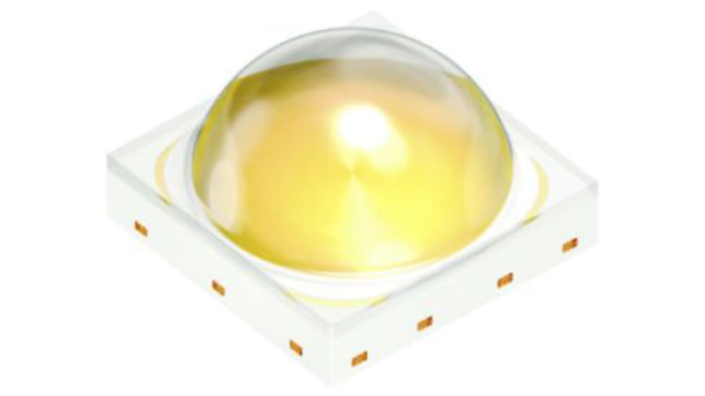 ams OSRAM LED, felületre szerelhető, Fehér, 490 lm, 5000K, 2,78 V, 120°, P 3737 sorozat, 3737