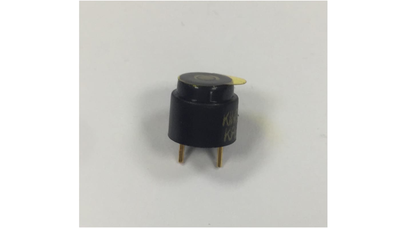 RS PRO Piezo Buzzer Rechtecksignal, 75dB, Durchsteckmontage→30V, ø 9mm, 9 (Dia.) x 8mm