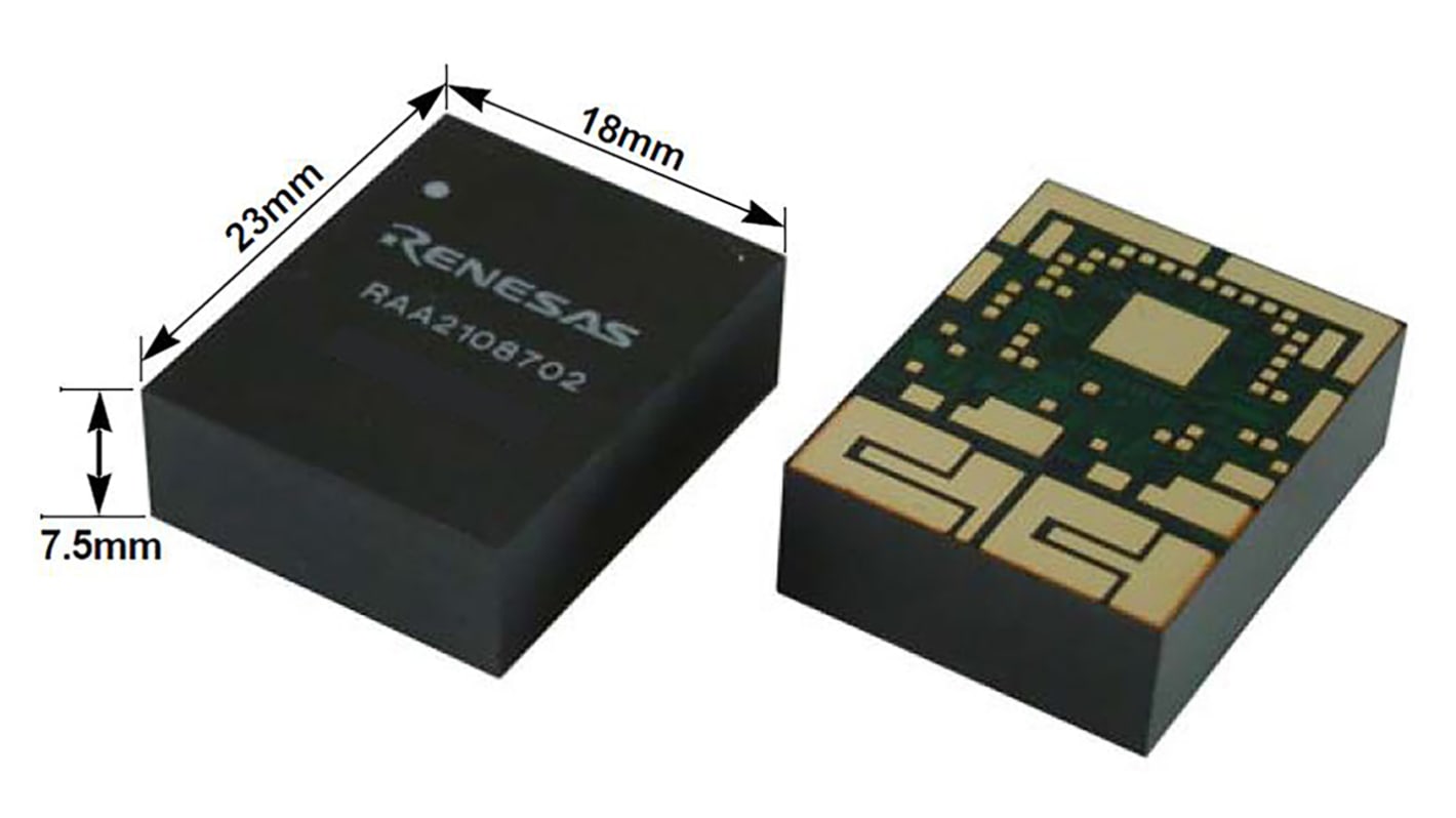 Renesas Electronics RAA2108702GLG#AG0, 1 Linear Voltage, Voltage Regulator 70A, 0.6 → 5 V 58-Pin, HDA