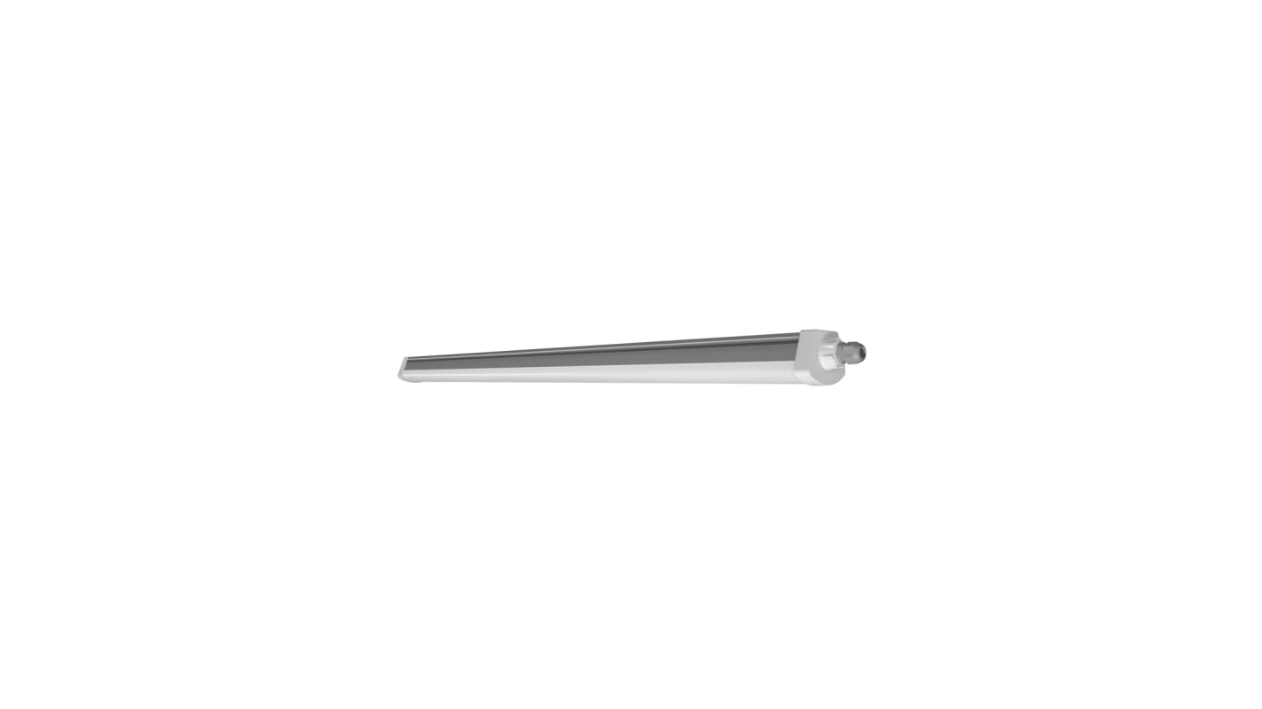 LEDVANCE 23 W Fluorescent Ceiling Light Batten Clip, 220 → 240 V Damp Proof Compact, 1.29 m Long, IP65