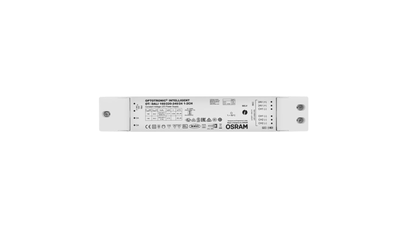 Osram LED Driver, 42V Output, 29.4W Output, 500mA Output Dimmable