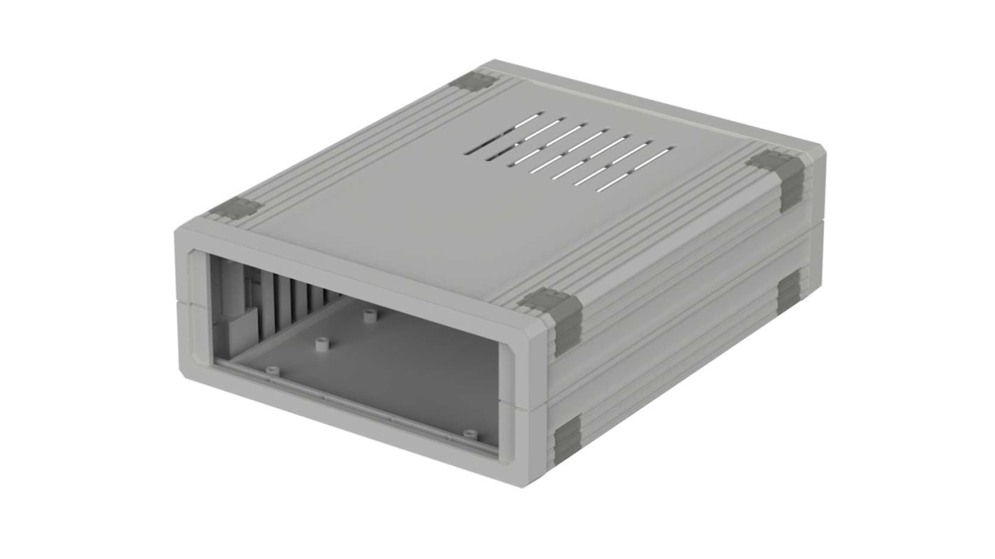 Bopla Ultramas Grey Aluminium Enclosure, 157.5 x 198.9 x 62.2mm